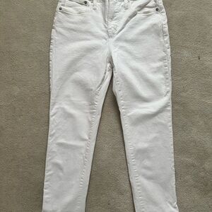 Madewell the Perfect Vintage Jean in white